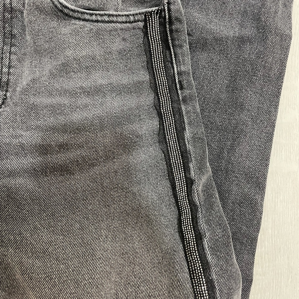 WOMENS GRAY DENIM ZARA JEANS SIZE 00 in EUC - Picture 5 of 9